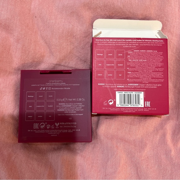 NEW Ciate London Cranberry Eyeshadow Palette - Picture 8 of 9